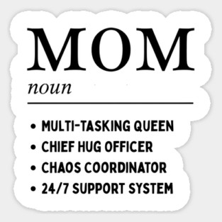 Mom Definition Sticker