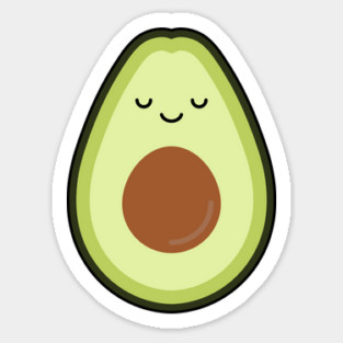 Avocado Sticker