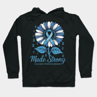 Child Abuse Prevention Sunflower Child Abuse Awareness Hoodie