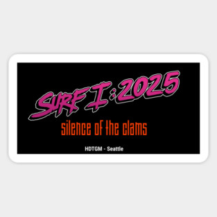 Surf 1: 2025 Sticker