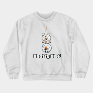Knotty Snowman Crewneck Sweatshirt