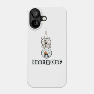 Knotty Snowman Phone Case
