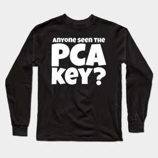 Anyone Seen the PCA Key? Nurse Gift Long Sleeve T-Shirt