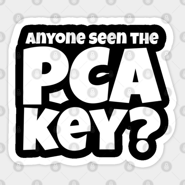 Anyone Seen the PCA Key? Nurse Gift Sticker by belownormal