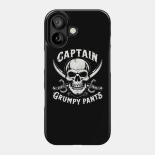 Captain Grumpy Pants Phone Case
