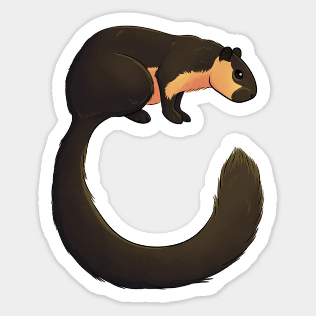 Malayan Giant Squirrel Magnet by DeguArts