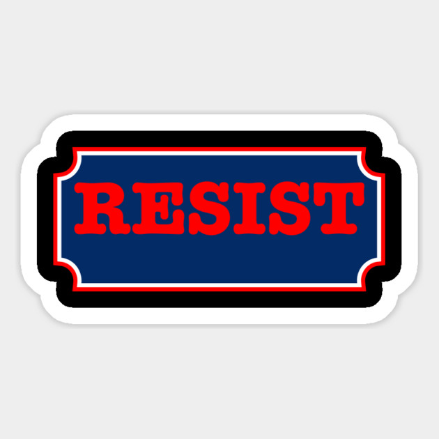 Resist Magnet by Creatifly Graphic Tees