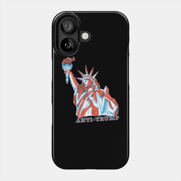 Anti-Trump Phone Case by Creatifly Graphic Tees