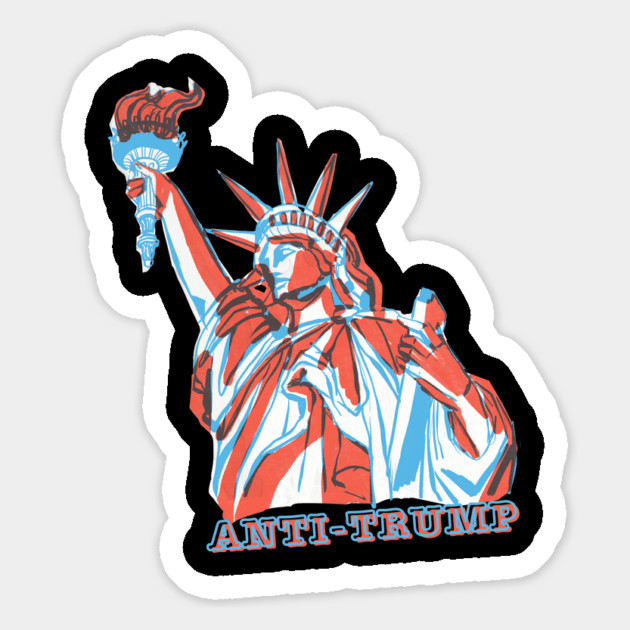 Anti-Trump Magnet by Creatifly Graphic Tees