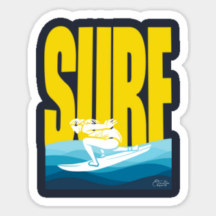 Surf Sticker