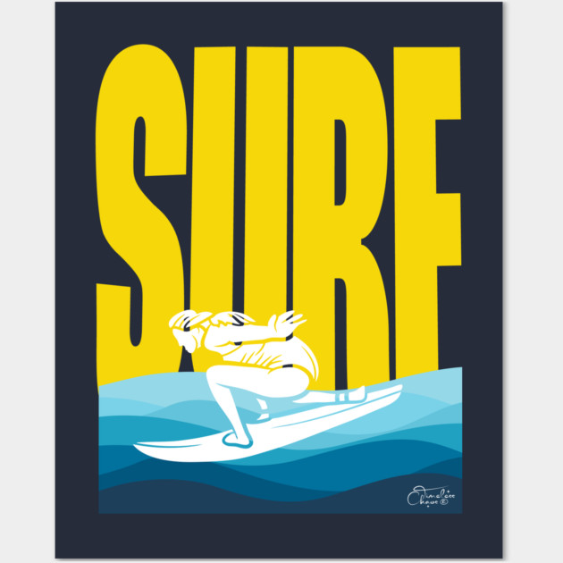Surf Wall Art by Timeless Chaos