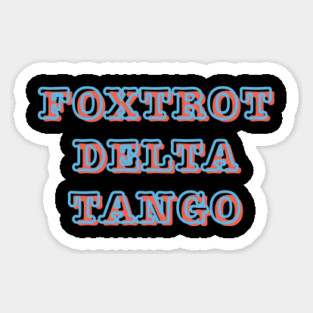 Foxtrot-Delta-Tango Magnet