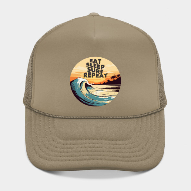 Eat Sleep Surf Repeat by Timeless Chaos