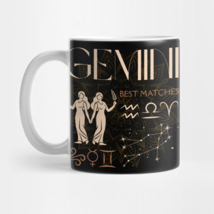 Gemini Zodiac Compatibility Horoscope Star Sign Mug