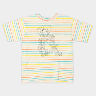 Tombstone: You're No Daisy [Outline] Kids T-Shirt