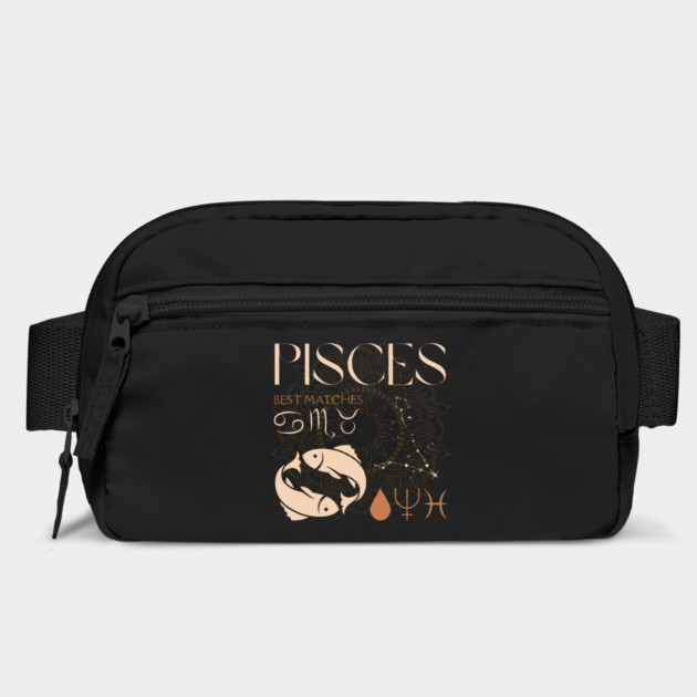 Pisces Horoscope Sign Celestial Zodiac Art by TuncGK
