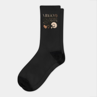 Virgo Zodiac Sign Compatibility Celestial Design Socks