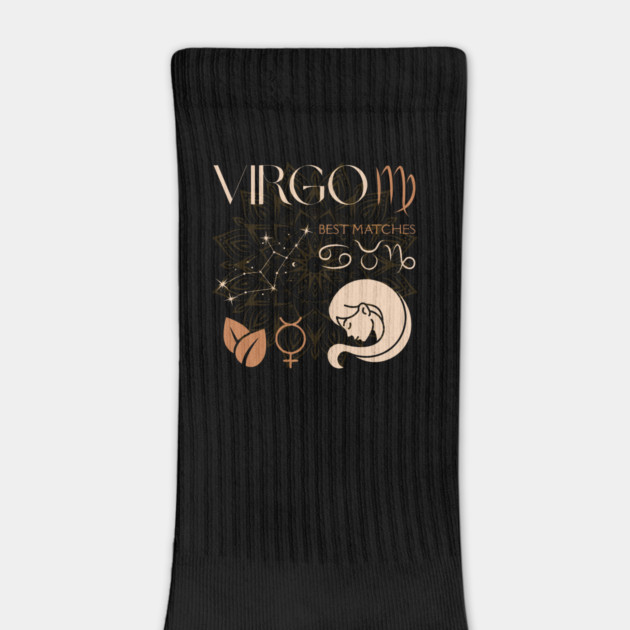 Virgo Zodiac Sign Compatibility Celestial Design by TuncGK