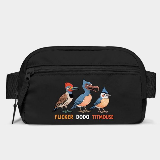 Flicker Dodo Titmouse Funny Anti Trump Bird Pun Political Humor Design by ArtistTee ⭐⭐⭐⭐⭐