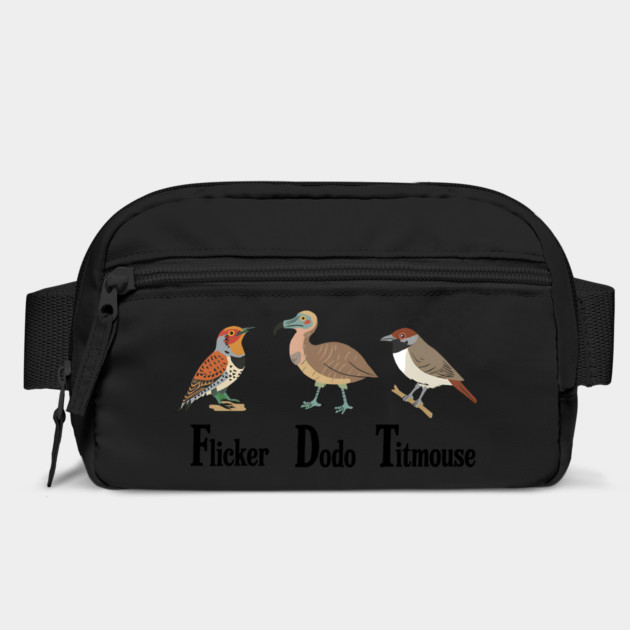 Flicker Dodo Titmouse Funny Anti Trump Bird Pun Political Humor Design by ArtistTee ⭐⭐⭐⭐⭐