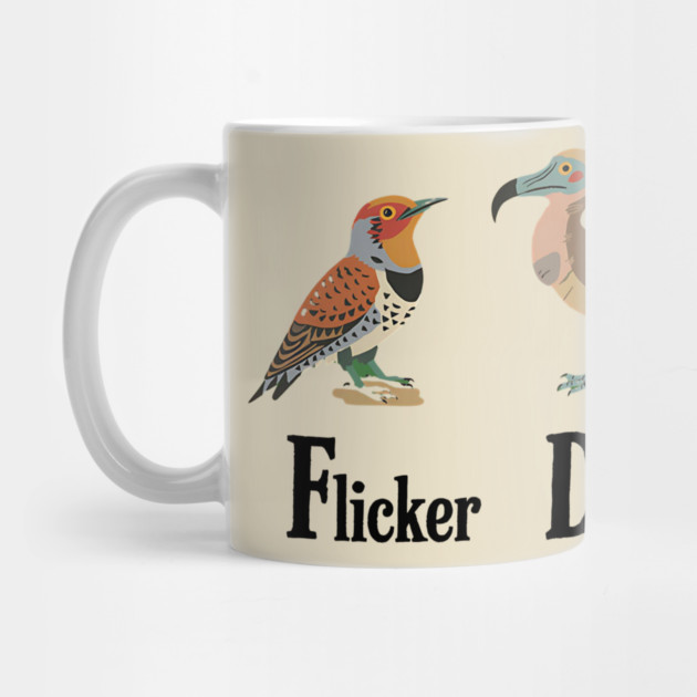 Flicker Dodo Titmouse Funny Anti Trump Bird Pun Political Humor Design by ArtistTee ⭐⭐⭐⭐⭐