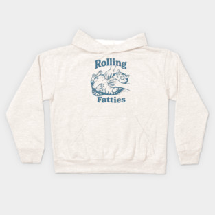ROLLING FATTIES Kids Hoodie