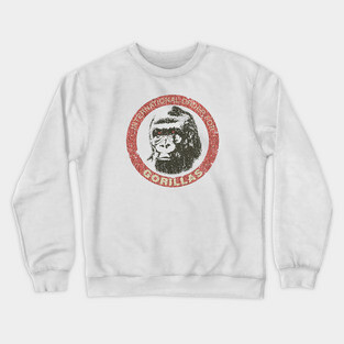 International Order For Gorillas 1985 Crewneck Sweatshirt