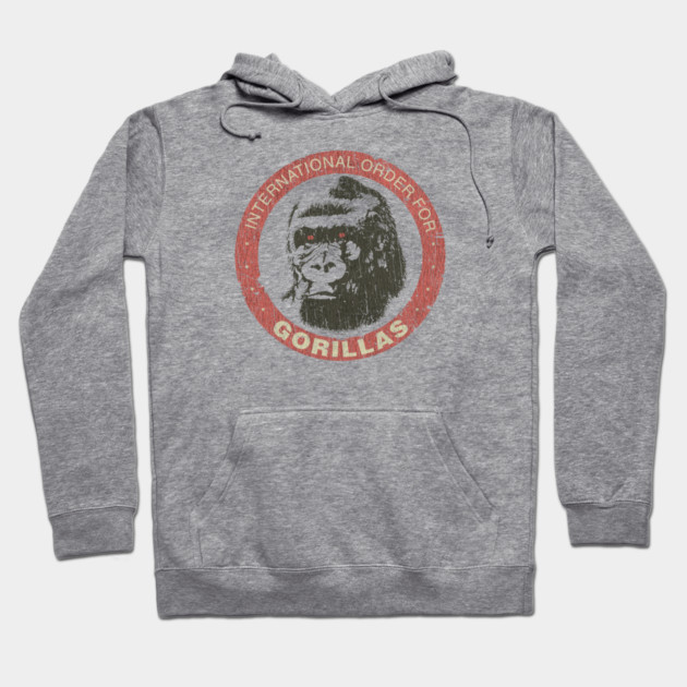 International Order For Gorillas 1985 Hoodie by JCD666