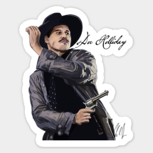 Tombstone: Doc Holliday's No Daisy Sticker