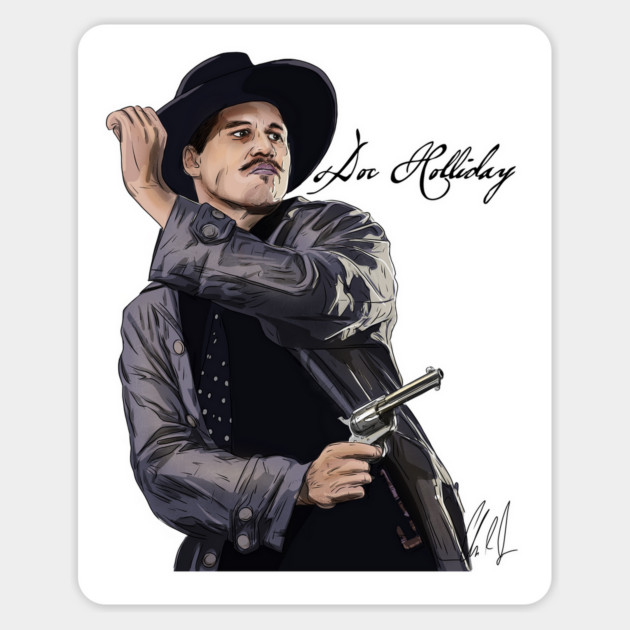 Tombstone: Doc Holliday's No Daisy Magnet by 51Deesigns