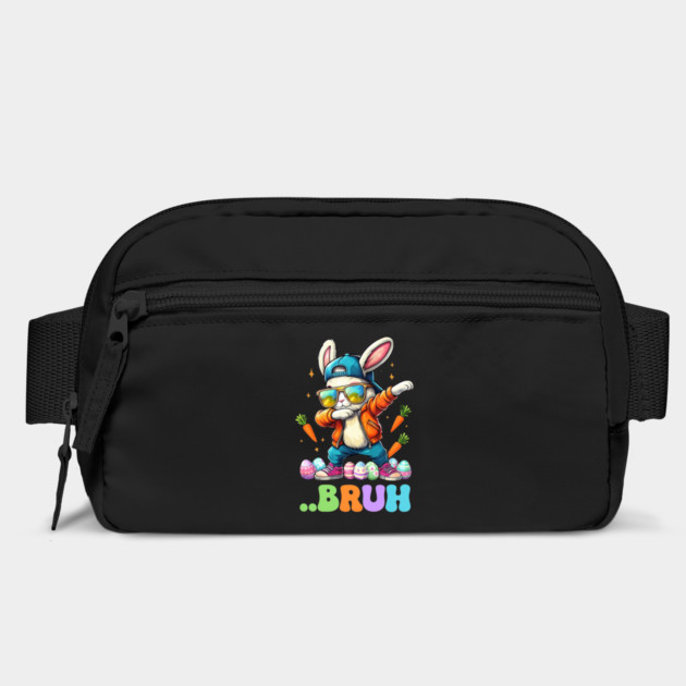 Bruh Dab Bunny Easter Funny Kids Toddler Boys Mens Easter by Creatifly Graphic Tees