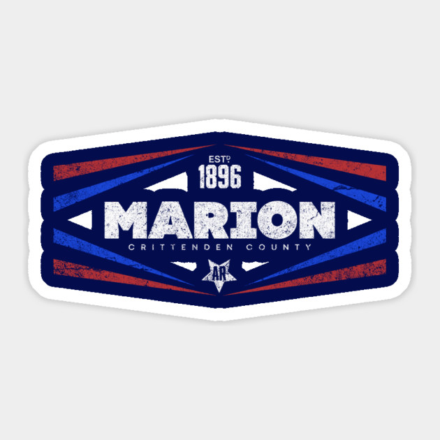 Marion Legacy '96 Sticker by rt-shirts