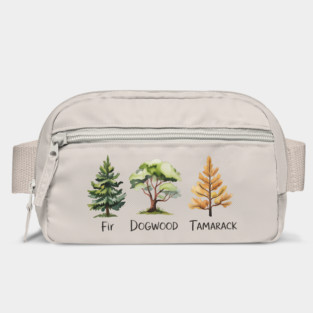 Subtle Anti Trump Fir Dogwood Tamarack Funny Tree Pun Political Nature Design Bag