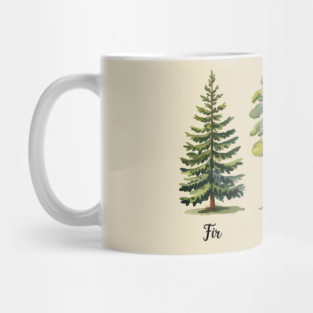 Subtle Tree Anti Trump Funny Fir Dogwood Tamarack Mug