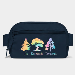 Subtle Anti Trump Fir Dogwood Tamarack Funny Tree Pun Political Nature Design Bag