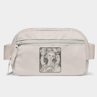 Beauty with flowers Bag