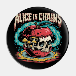 ALICE IN CHAINS APPLE ZOMBIE Pin