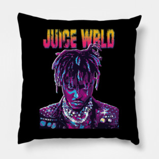 Juice Wrld 999 Retro Style Pillow