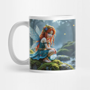 Scottish Highland faerie Mug