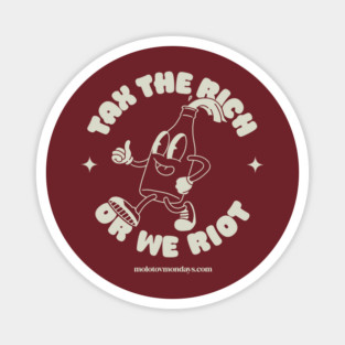 Tax the rich! Magnet