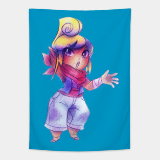 Tetra - Colored Pencil Tapestry