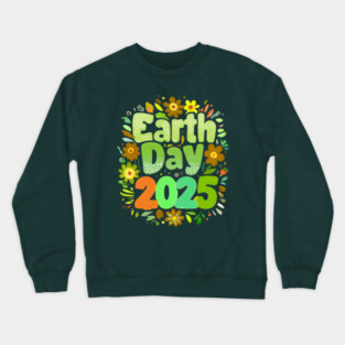 Save Our Planet, Earth Day 2025 Crewneck Sweatshirt