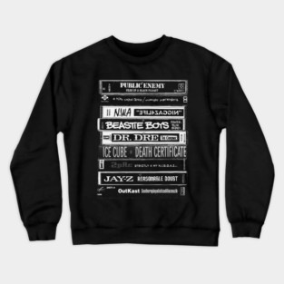 Hip Hop Classic Tapes "Hip Hop Rewind" Crewneck Sweatshirt