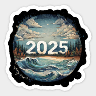Earth Day 2025, Save The Planet Sticker
