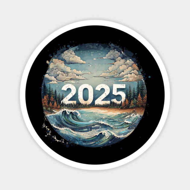 Earth Day 2025, Save The Planet Magnet by Creatifly Graphic Tees