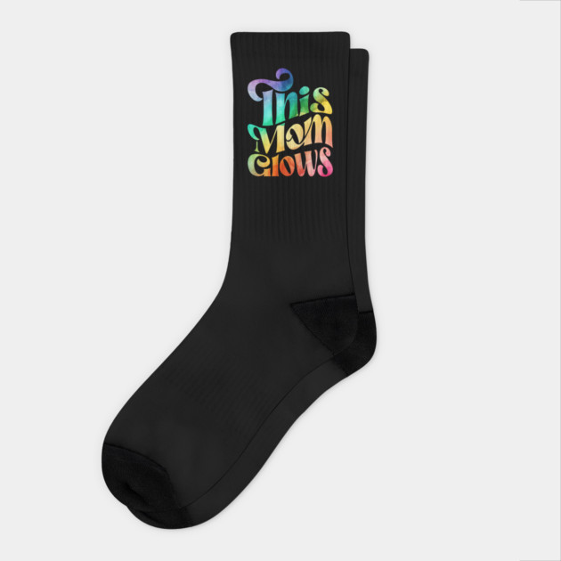This Mom Glows Socks by The WYLD Tribe