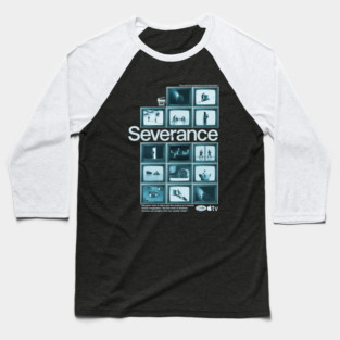 Severance Intro Theme Dark Baseball T-Shirt