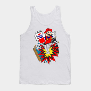 Pepsi mario Tank Top
