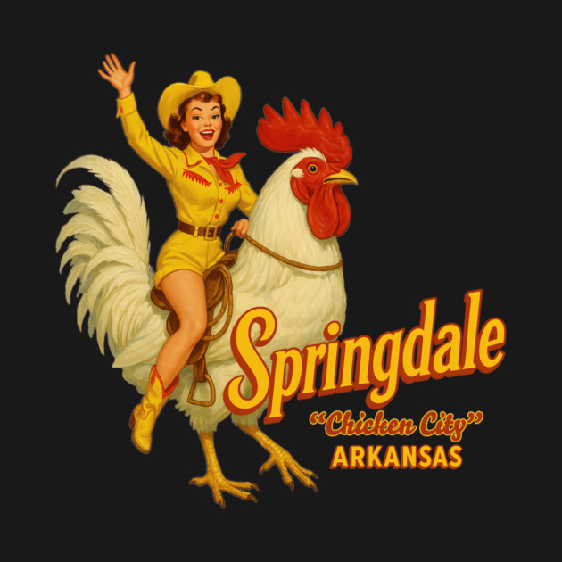 Chicken City Chick by rt-shirts