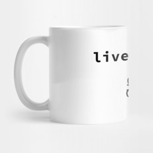 live simply Mug
